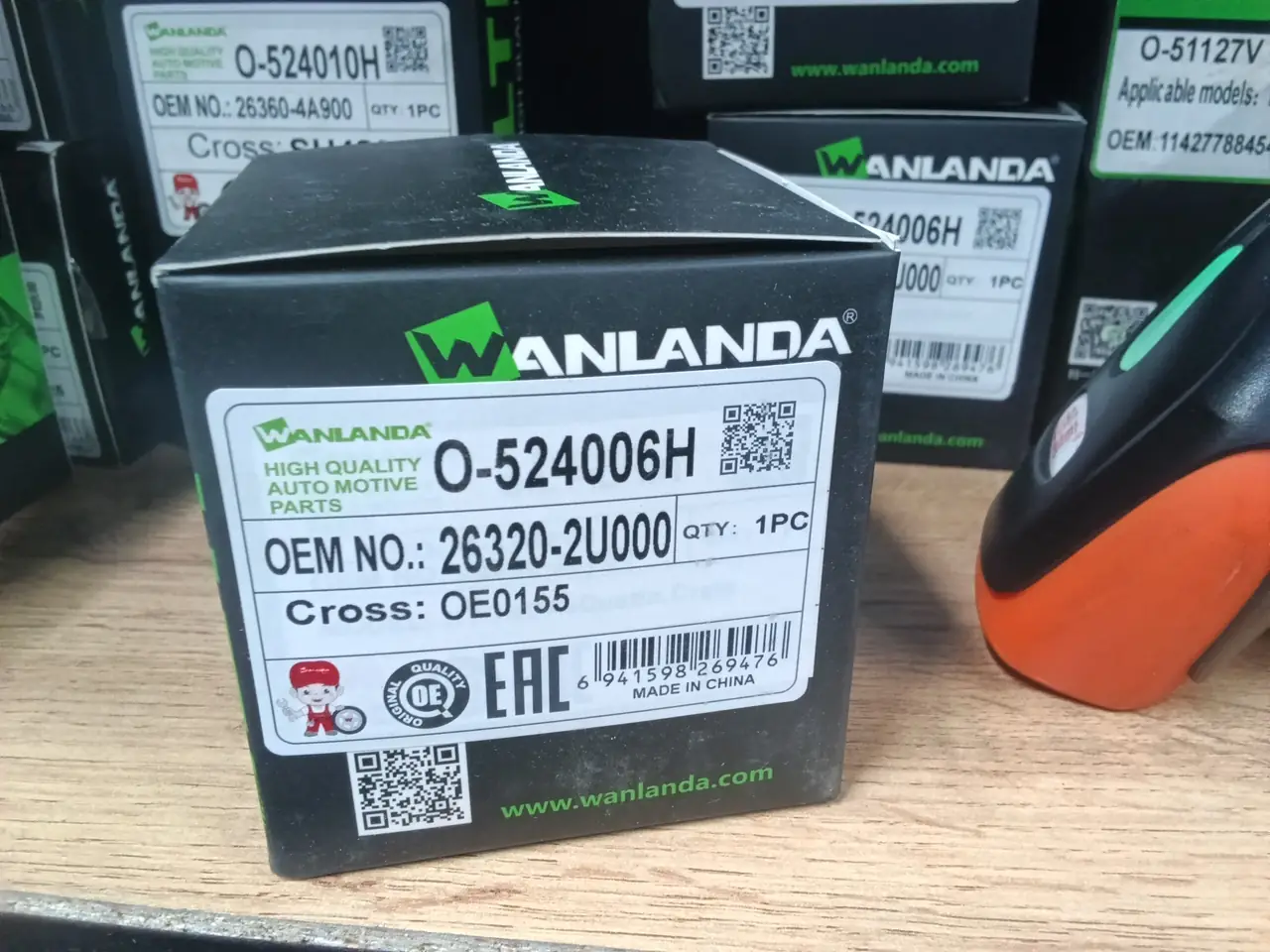 WA O-524006H 26320-2U000 OE0155