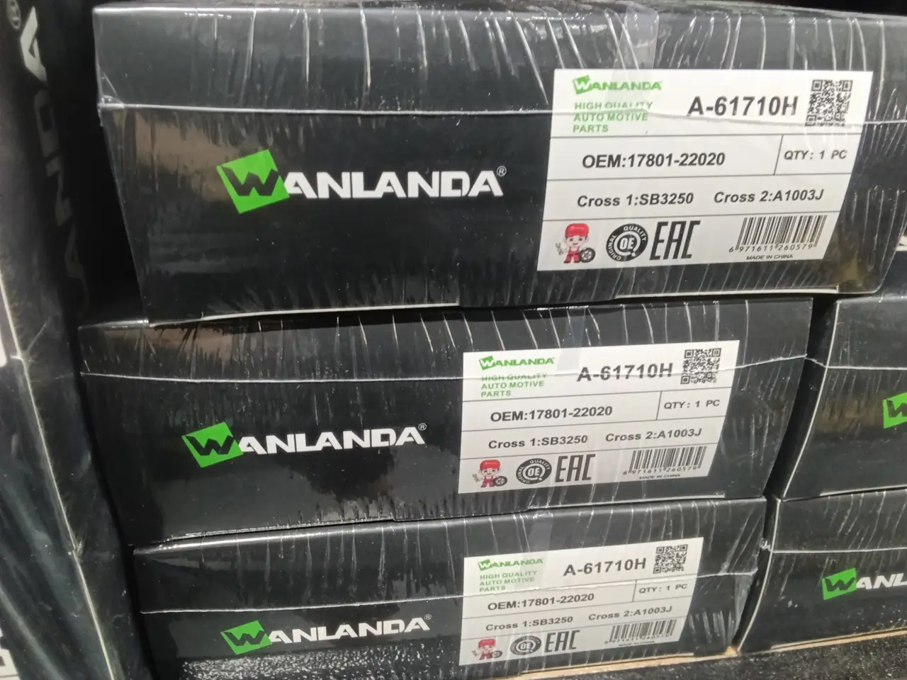 WA A-61710H 17801-22020 A1003 SB3250