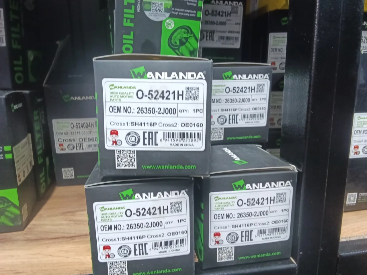 WA O-52421H 26350-2J000 OE0160 SH4116