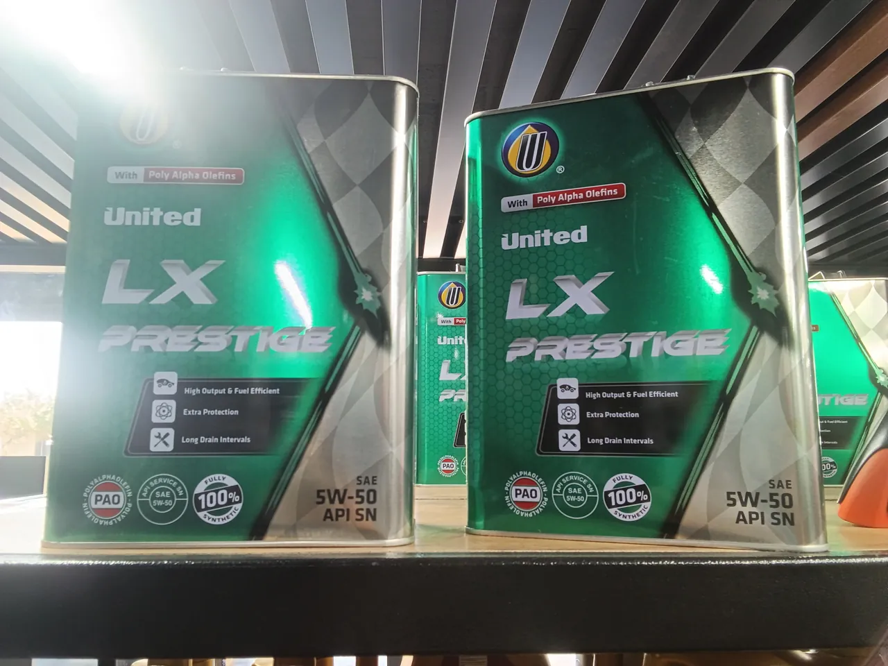 UNITED LX PRESTIGE SAE API SN PAO 5W50 4L