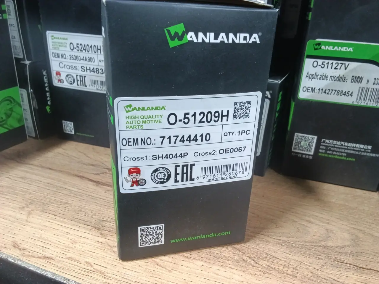 WA O-51209H 71 744 410 SH4044 OE648/6 OE0067