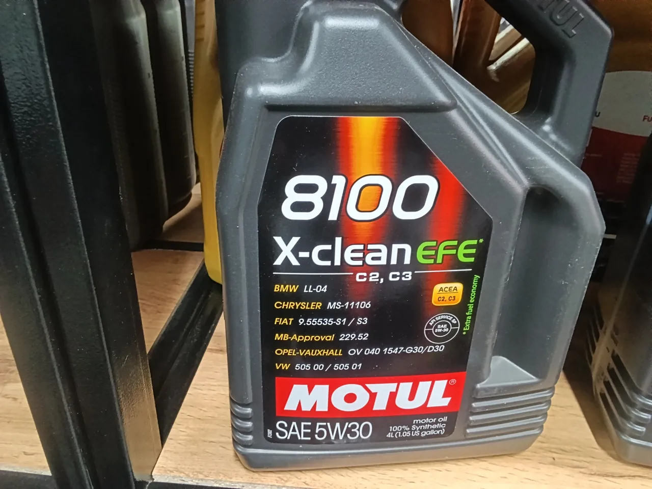 Motul X-clean efe 8100 5W30 4L