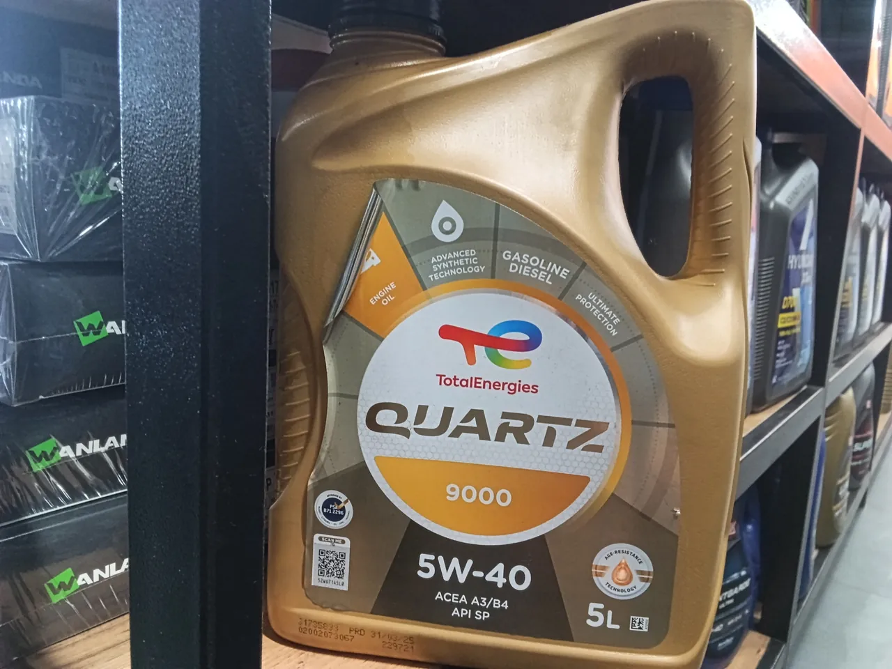 Total quartz9000 5W40 5L