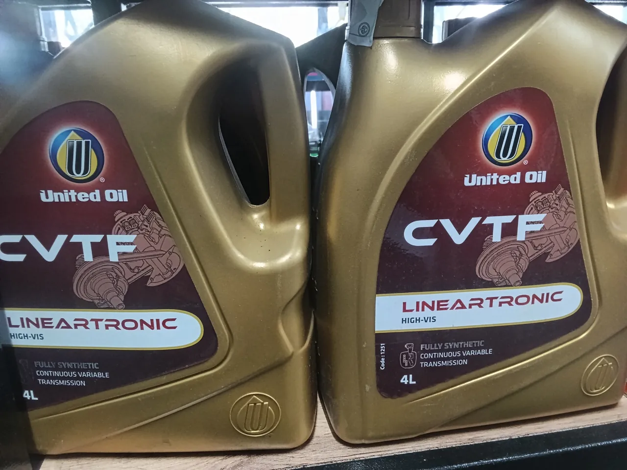 UNITED CVTF LINEARTRONIC GREEN 4L