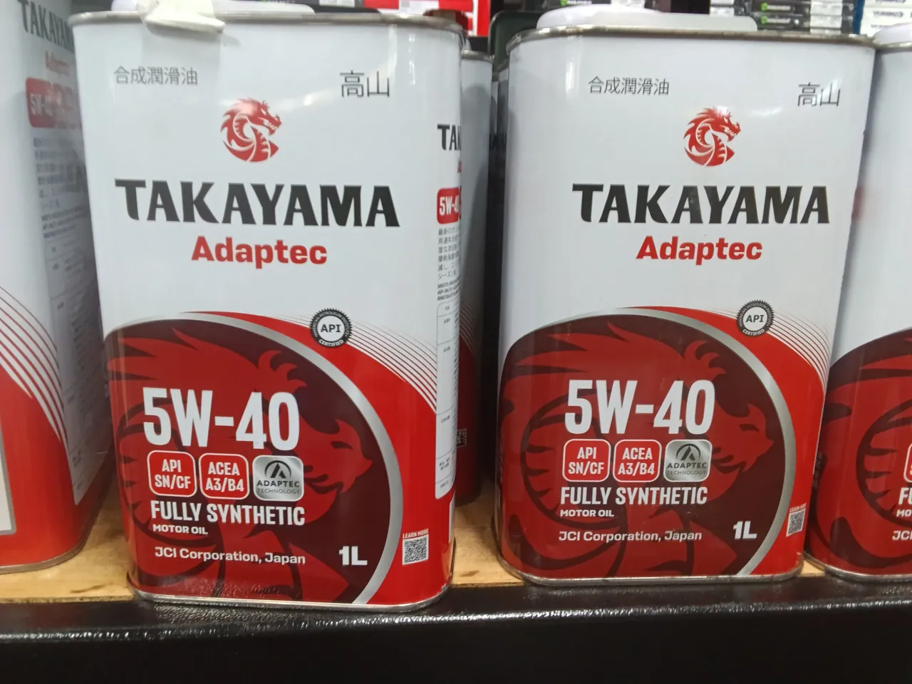TAKAYAMA Adaptec SN/CF 5W40 1L