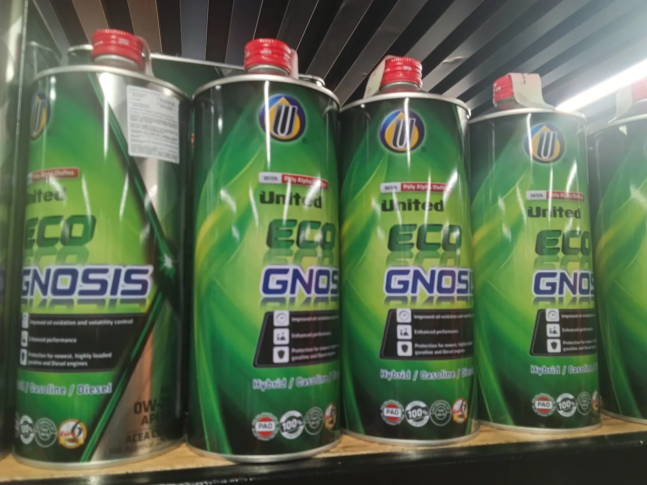 UNITED ECO-GNOSIS SAE 0W20 API SP ACEA C5/C6 1L