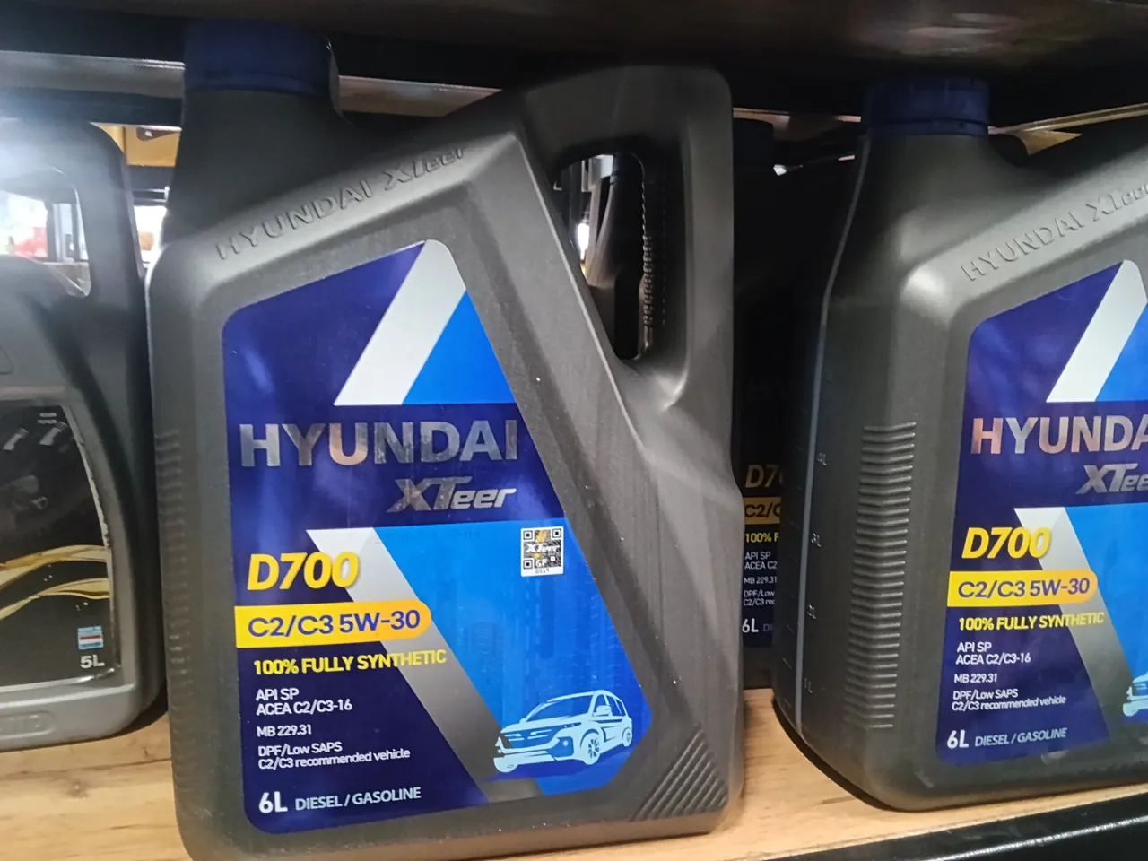 HYUNDAI XTeer D700 5W30 API SP ACEA C2/C3-16 6L