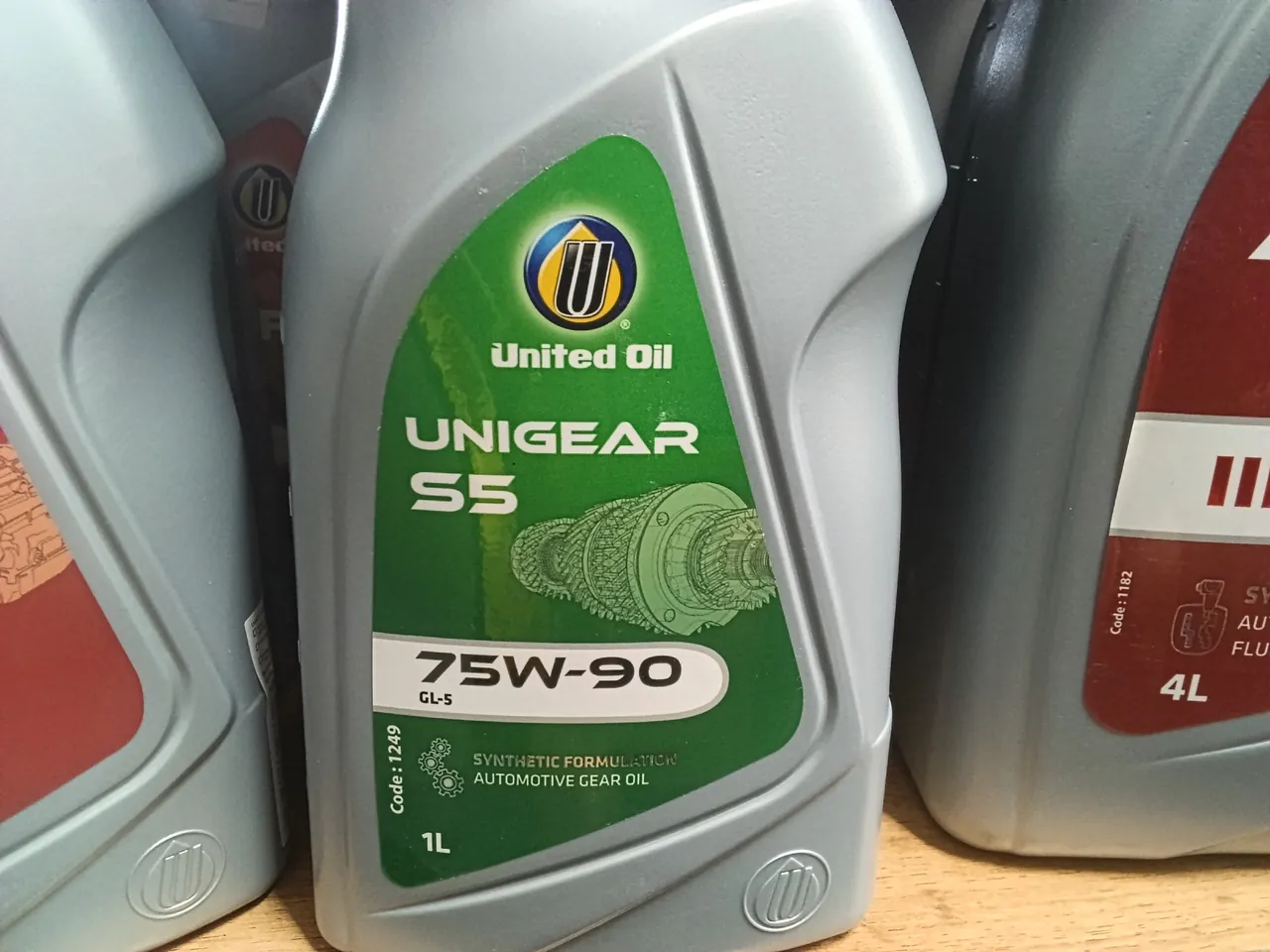 UNITED UNIGEAR S5 SAE API GL-5 75W90 1L