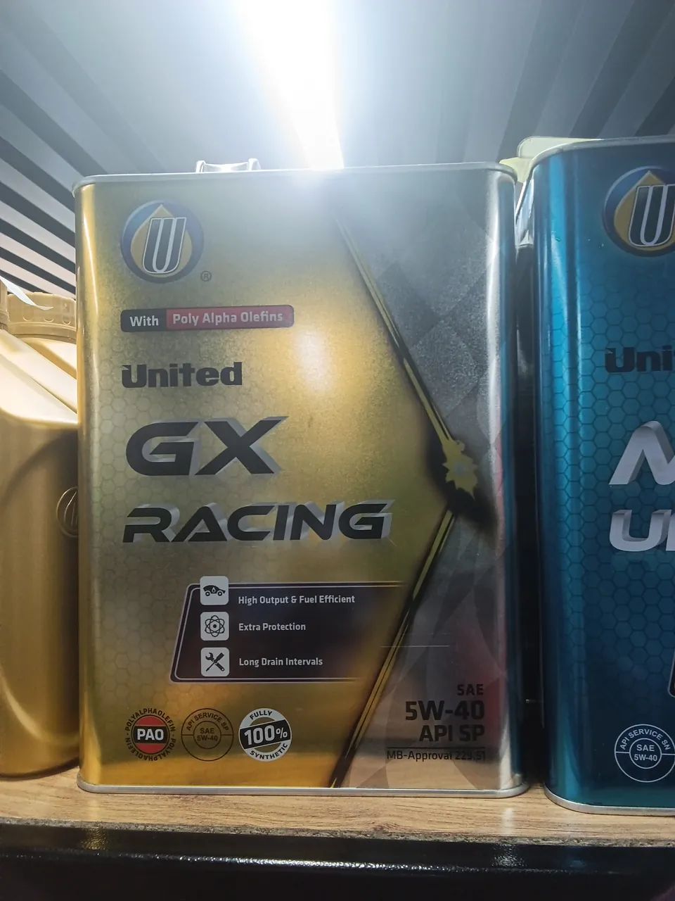 UNITED GX RACING SAE API SP POA 5W40 4L