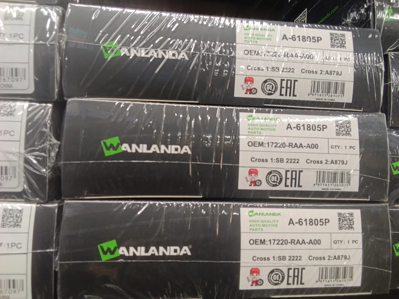 WA A-61805P 17220-RAA-A00 A879 SB2222