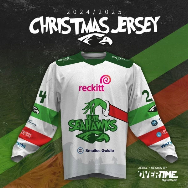 Hull Seahawks Christmas Jersey Raffle! promotional image