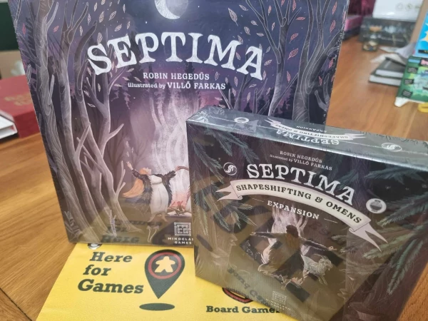 Septima board game bundle promotional image
