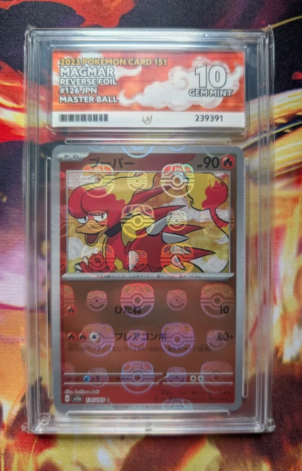 WIN Magmar Master Ball ACE 10 - 5 SPACES promotional image