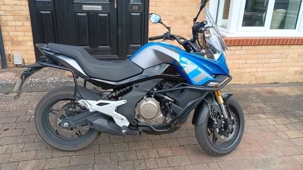 Win a 2024 CFMOTO 650MT Adventure Motorcycle promotional image