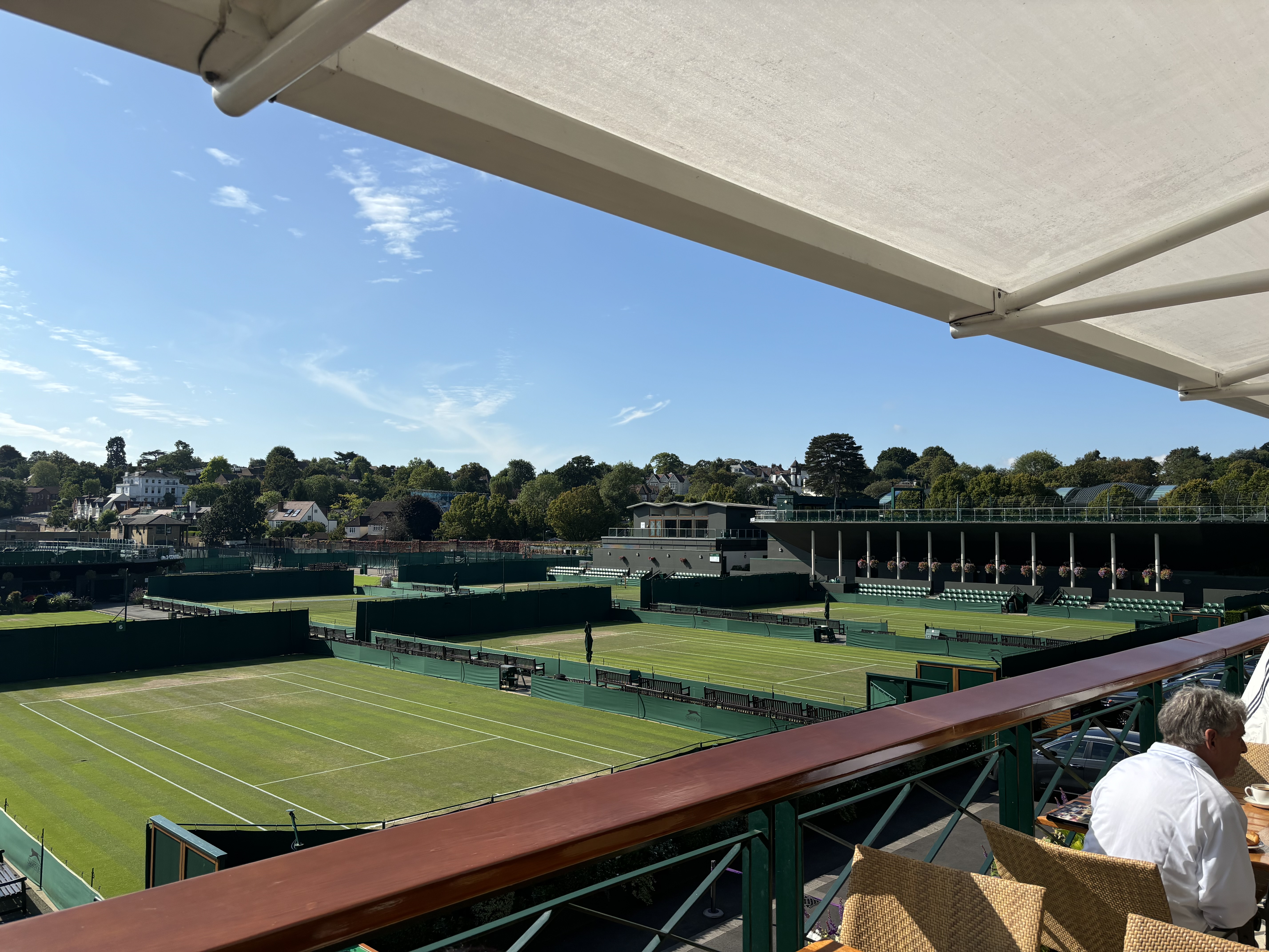 Grounds tour and on court hit at Wimbledon promotional image