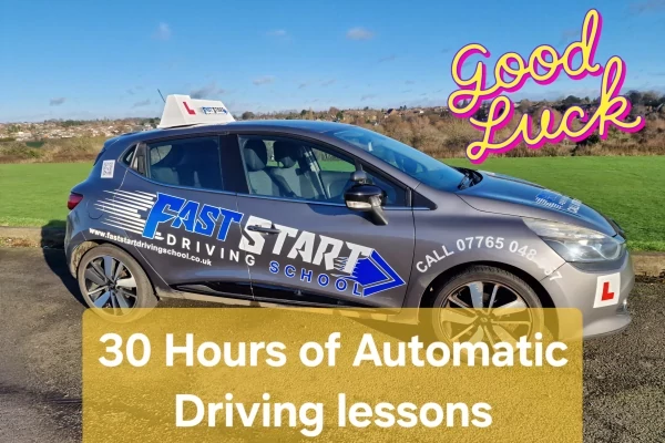 WIN 30!!! Hours of Automatic Driving lessons promotional image