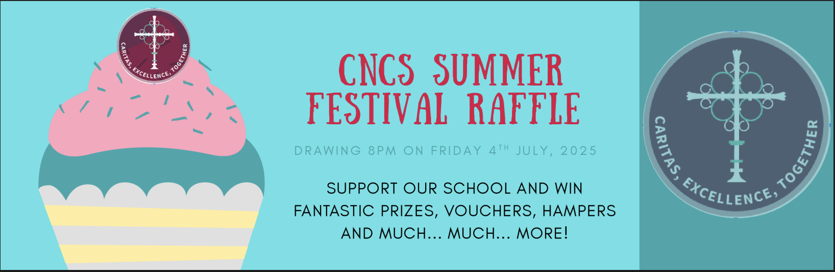 Cardinal Newman's Summer festival raffle! promotional image