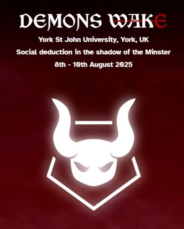 Two tickets to Demons Wake SOLD OUT con £100 promotional image