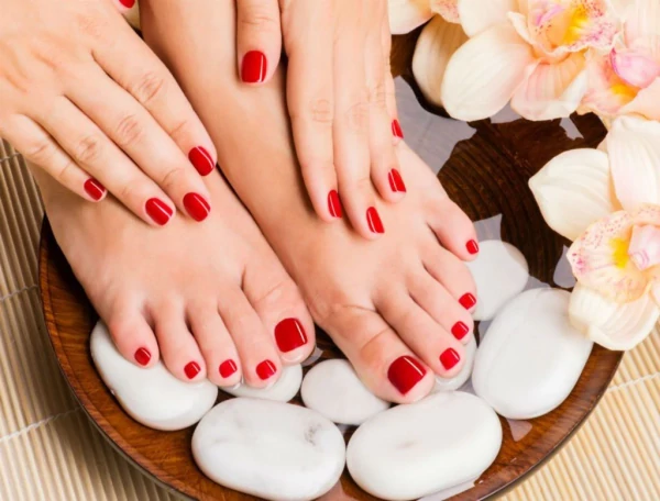 Luxury Manicure & Pedicure or £50,00 in cash promotional image