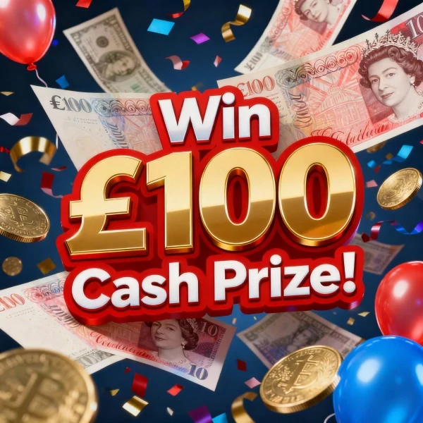 £100 BANK TRANSFER!! promotional image