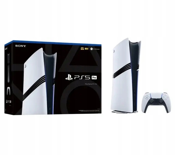 Sony PlayStation 5 Pro - widok z przodu