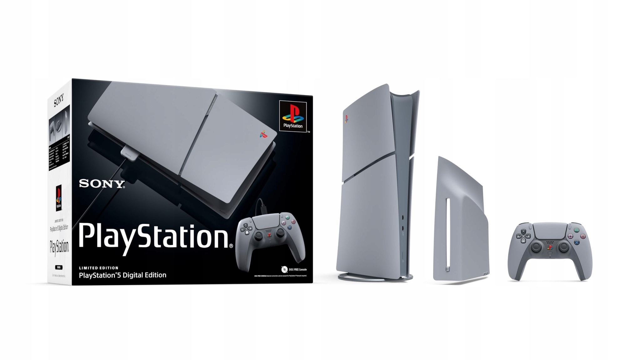 PlayStation 5 Digital Slim - efektowna grafika