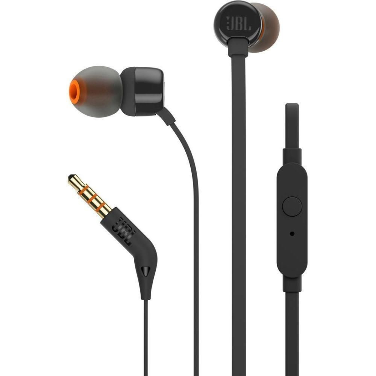 Słuchawki JBL T110 czarne