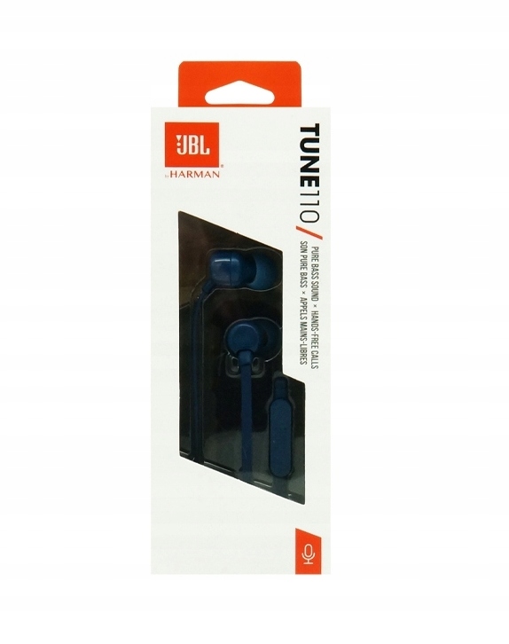 JBL T110 niebieskie - komfort słuchania