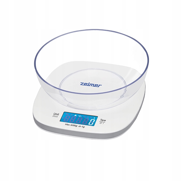 WAGA KUCHENNA ELEKTRONICZNA ZELMER ZKS1450 MAX 5KG - widok ogólny