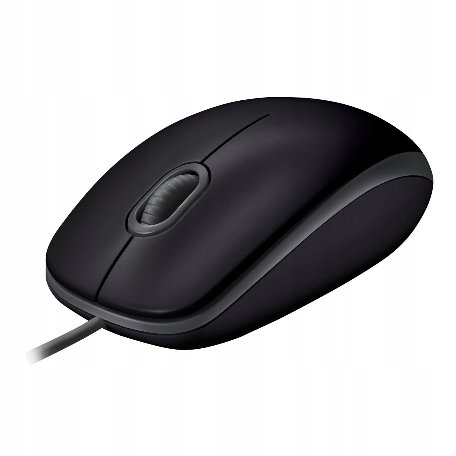 Mysz optyczna Logitech B110 Silent czarna - widok ogólny