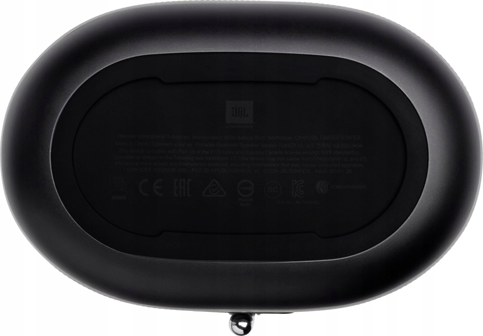 Głośnik JBL TUNER XL - widok z boku