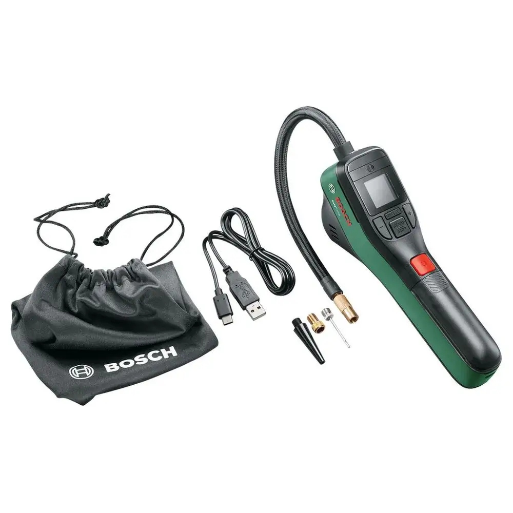 Pompka Bosch Easypump w akcji - celowanie w ciśnienie