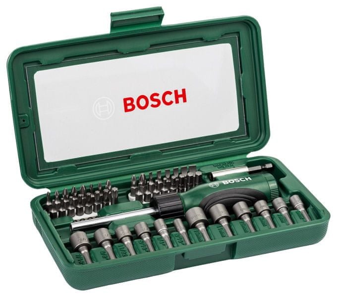 Zestaw Bosch 46-cz. - widok ogólny