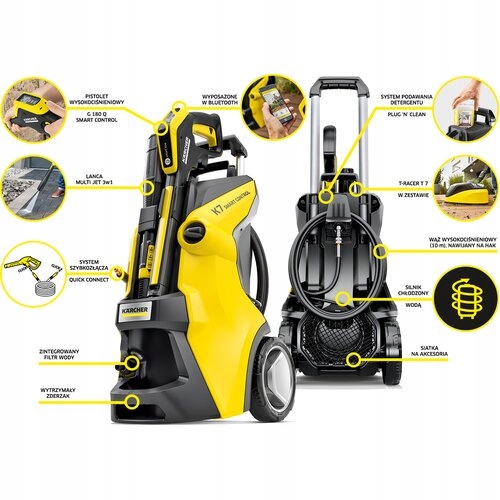 Panel dowodzenia myjki Karcher K 7 Smart Control Home