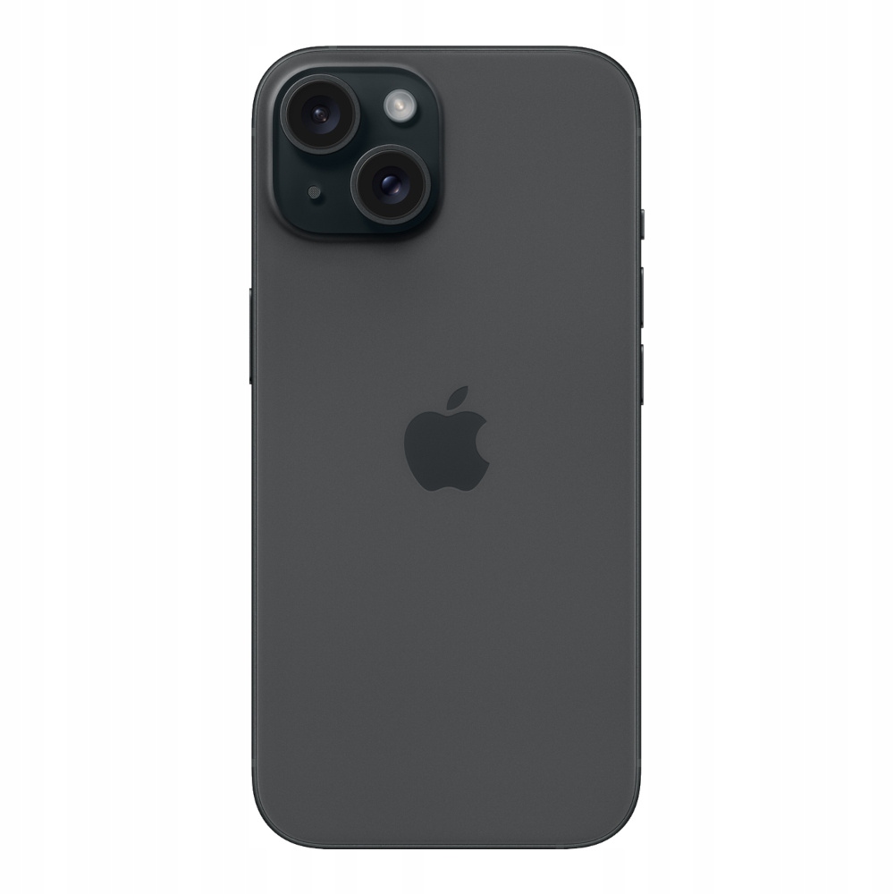 iPhone 15 - widok z tyłu, ukazujący zaawansowany system aparatów