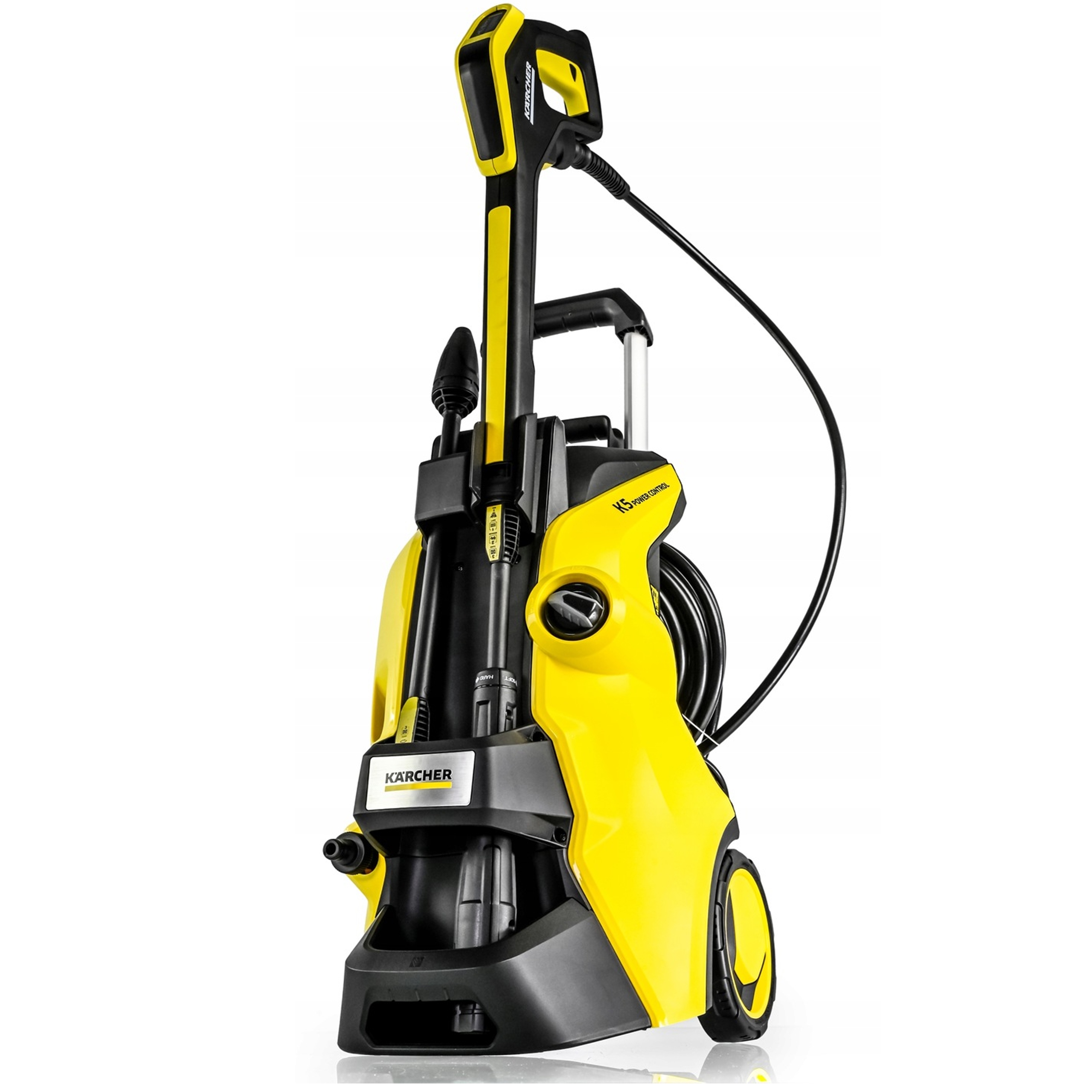 Myjka Ciśnieniowa Karcher K 5 POWER CONTROL - widok ogólny, gotowa do akcji.