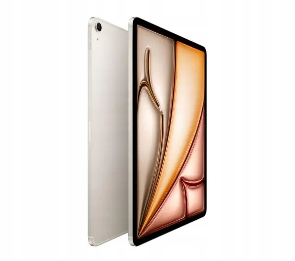 Widok boczny tabletu iPad Air 2024 z widocznym złączem USB-C