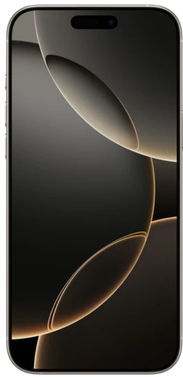 iPhone 16 Pro Max - widok z boku, tytanowy pancerz