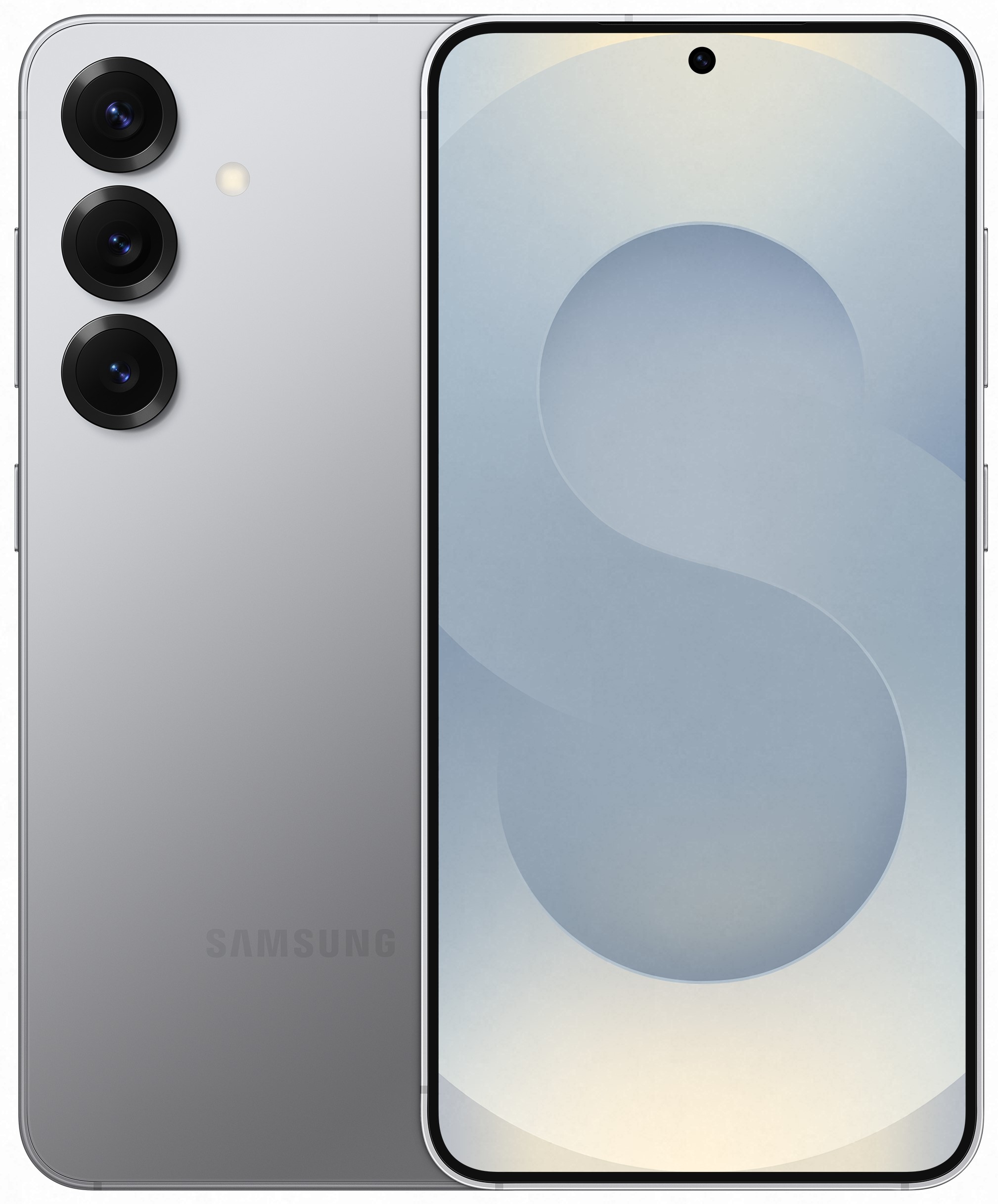 Samsung Galaxy S25 SM-S931BZSDEUE 12/128GB Srebrny - Widok frontu