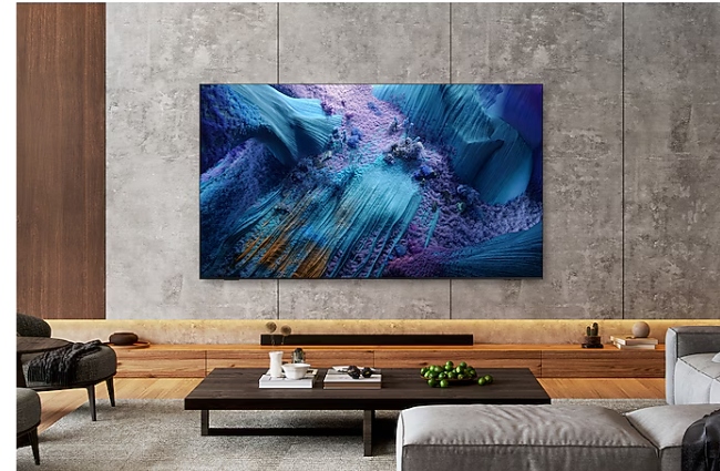 Telewizor Samsung Neo QLED z aktywnym kolorowym obrazem