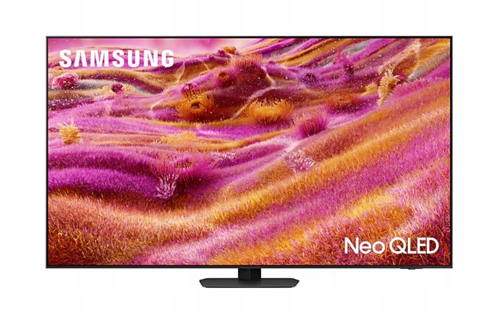 Telewizor Samsung Neo QLED 4K z widocznym obrazem o wysokiej rozdzielczości