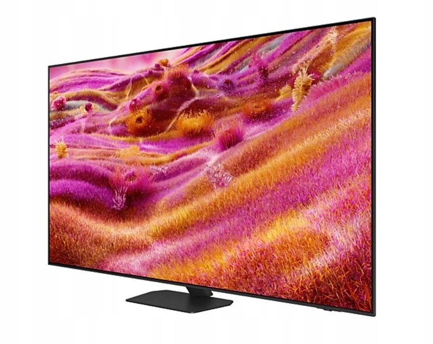 Design telewizora Samsung QN92F, widok z boku, smukła obudowa