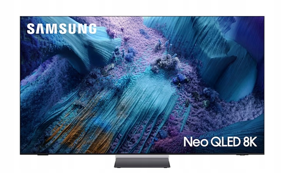 Telewizor Samsung QN990F 8K - widok frontowy