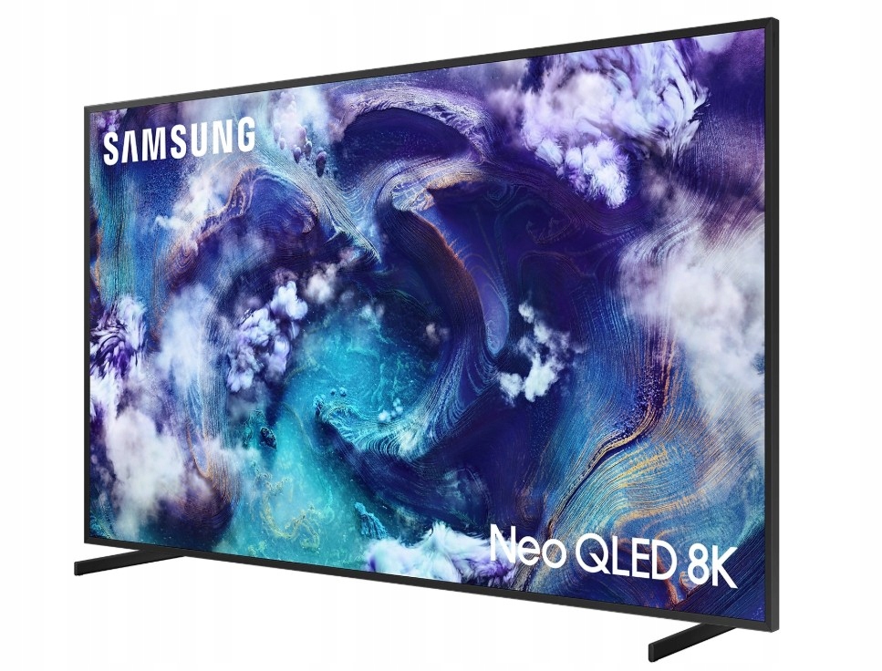 Detal matrycy Samsung Neo QLED 8K z głębokim kontrastem