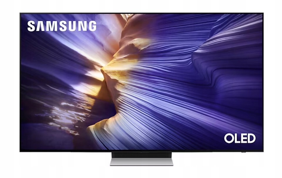 Telewizor Samsung OLED S90F z widocznym procesorem
