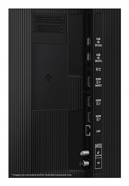 Ekran telewizora Samsung w nowoczesnej aranżacji