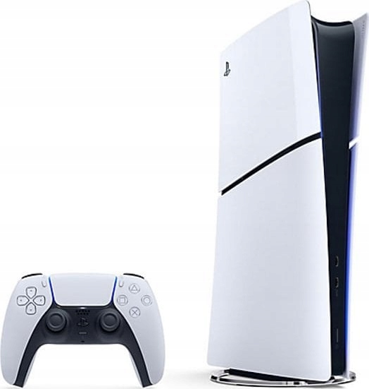 PlayStation 5 Digital Slim - widok z boku