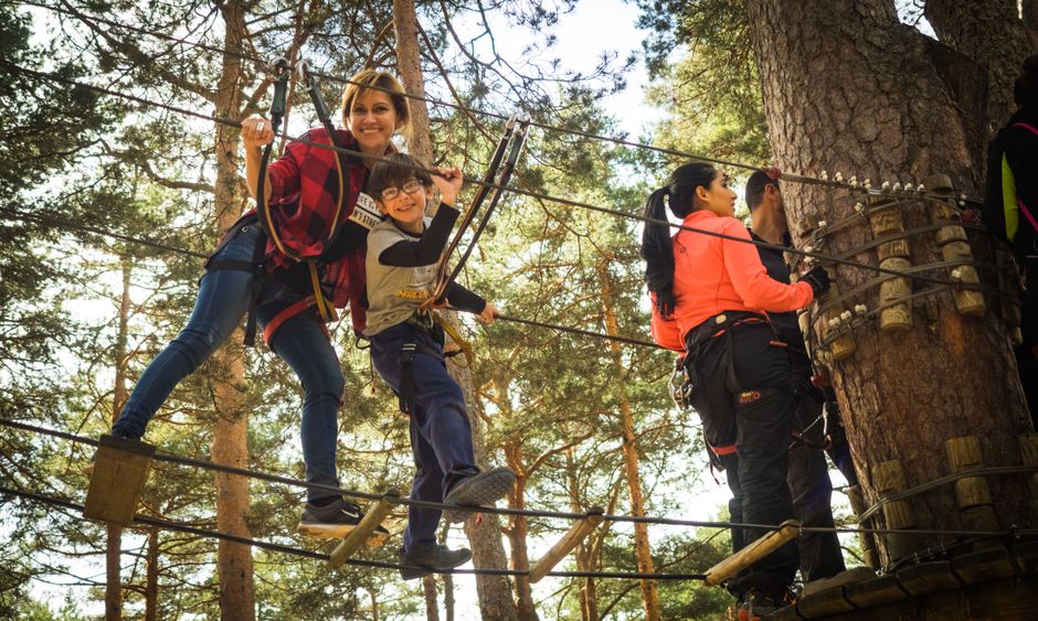 Aile ip parkuru macerası