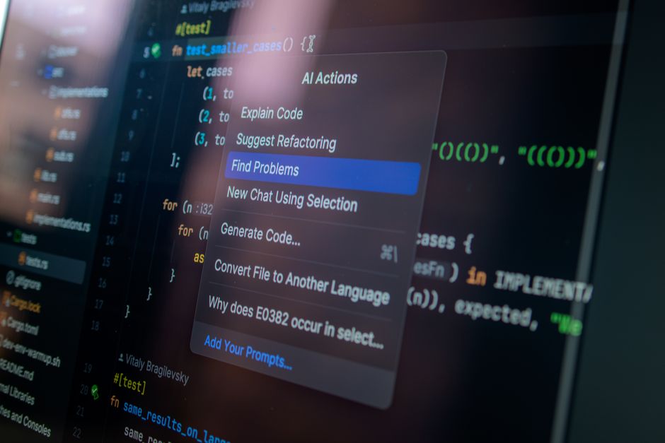 AI tutor interface
