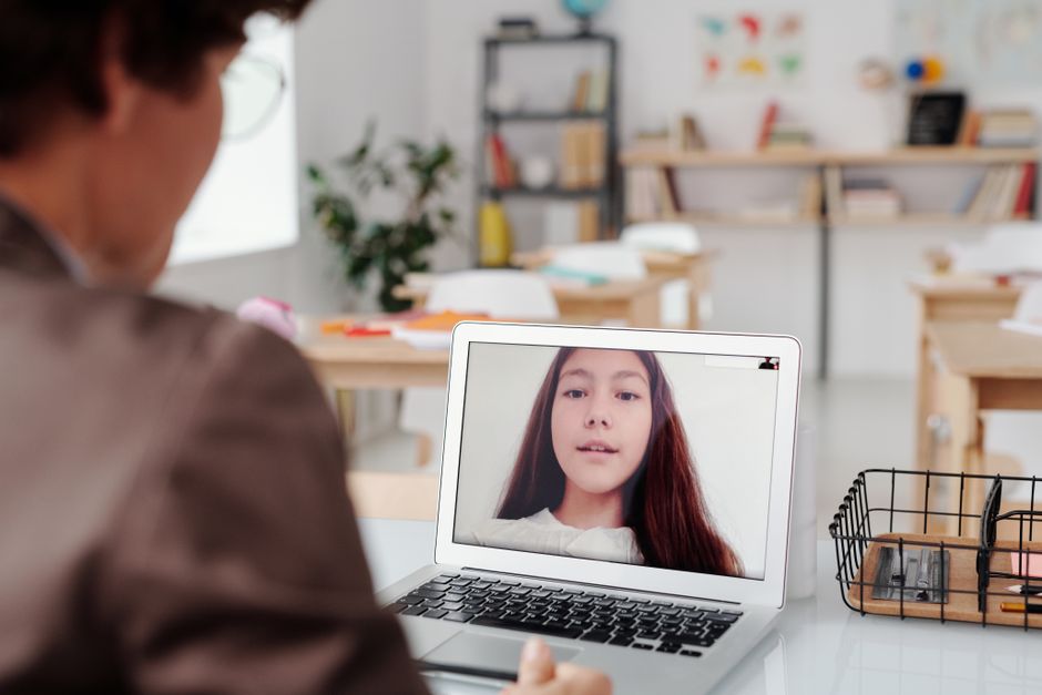 Online education teacher